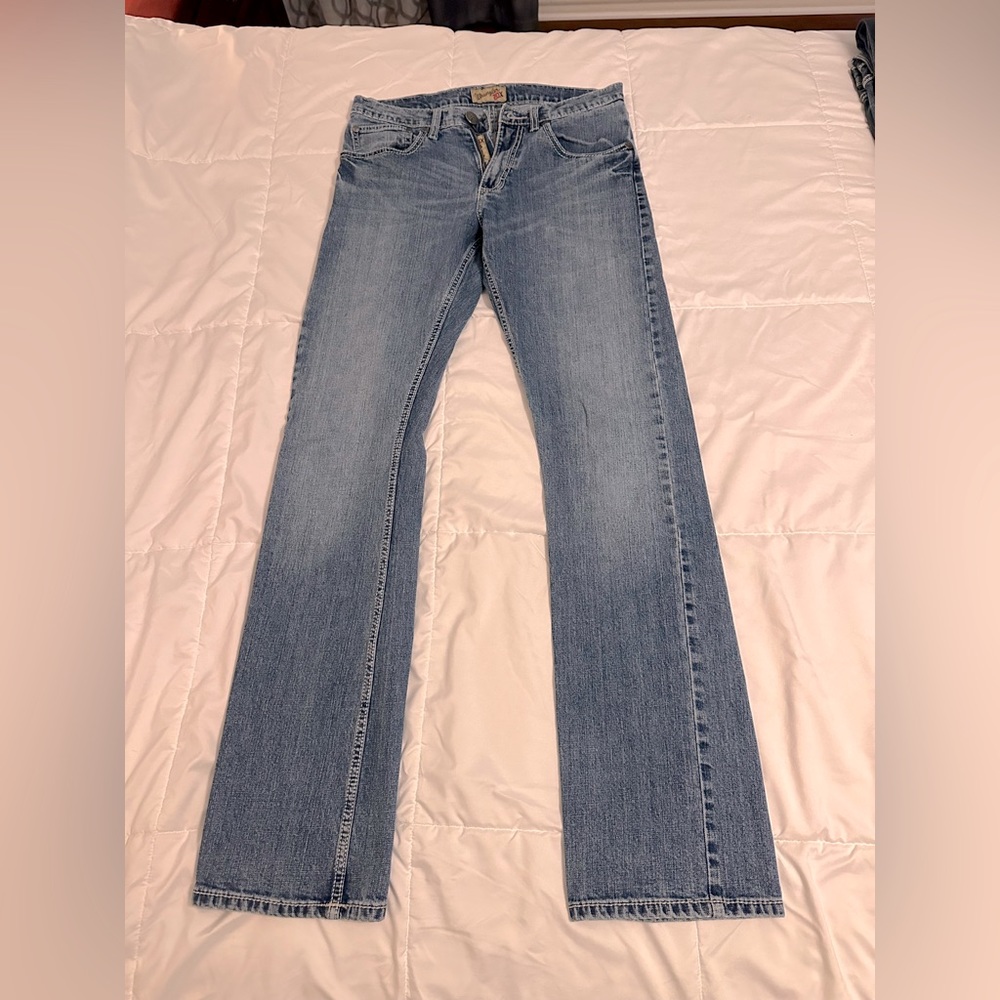 Mens Wrangler 20X Style 42 Vintage Boot Jeans